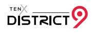 TENX DISTRICT 9 Thane Logo
